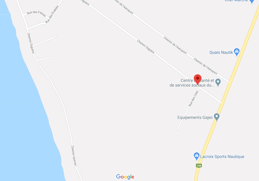 Carte routière du secteur Giguère-Quirion à Lambton au Québec - Avizo Experts-Conseils