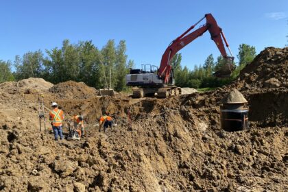Chantier génie civil Avizo